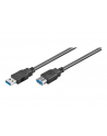 Wentronic USB 3.0 Verl AA 500 SCHWARZ 5m USB 3.0 Kabel 'A' Stecker > 'A' Buc (95726) - nr 2