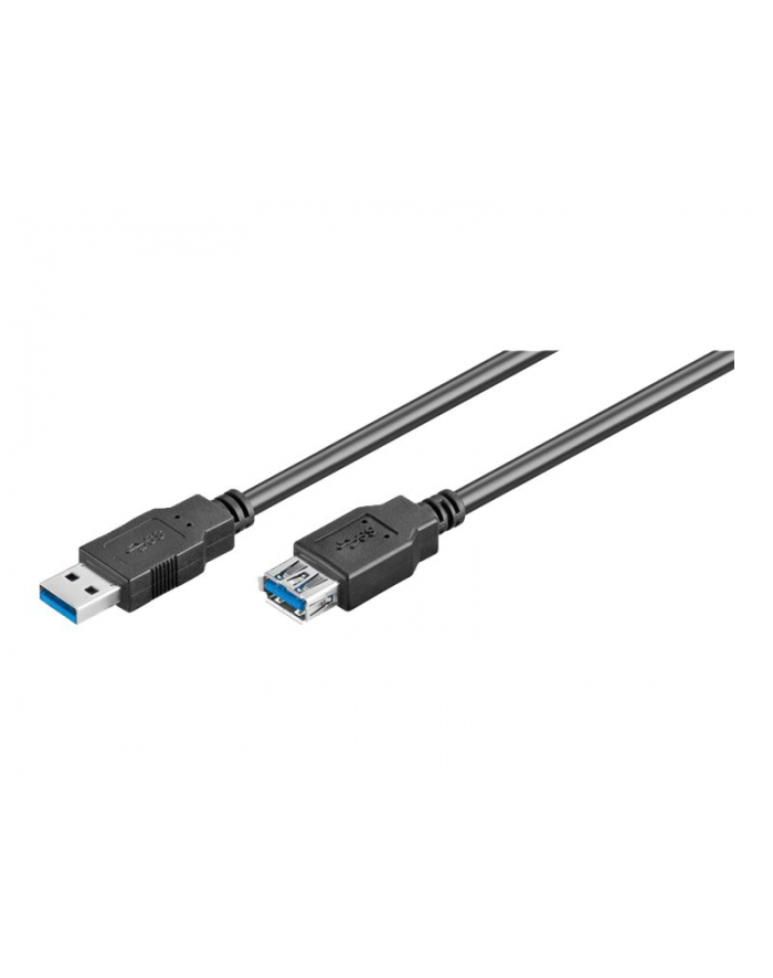 Wentronic USB 3.0 Verl AA 500 SCHWARZ 5m USB 3.0 Kabel 'A' Stecker > 'A' Buc (95726) główny