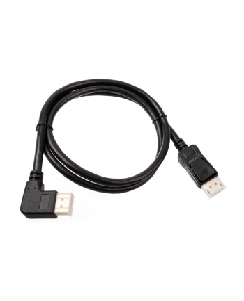 INLINE KABEL 8K (UHD-2) DISPLAYPORT KABEL, LINKS GEWINKELT, CZARNY - 1M (17151L)  (17151L)