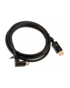 INLINE KABEL 8K (UHD-2) DISPLAYPORT KABEL, NACH UNTEN GEWINKELT, CZARNY - 2M (17152U)  (17152U) - nr 3