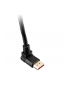 INLINE KABEL 8K (UHD-2) DISPLAYPORT KABEL, NACH UNTEN GEWINKELT, CZARNY - 3M (17153U)  (17153U) - nr 2
