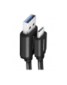 Axagon BUCM3-AM20AB, SPEED kabel USB-C <-> USB-A, 2m, USB 3.2 Gen 1, 3A, ALU, oplet, czarny  (AXN) - nr 9