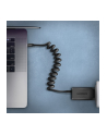 Axagon BUCM-CM10TB, TWISTER kabel USB-C <-> USB-C, 0.6m, USB 2.0, 3A, ALU, tpe, CZARNY (AXN) - nr 13