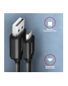 Axagon BUMM-AM10TB, TWISTER kabel Micro USB <-> USB-A, 0.6m, USB 2.0, 2.4A, ALU, tpe, černý (AXN) - nr 1
