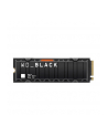 WD BLACK SN850 NVMe SSD z radiatorem PCIe Gen4 1TB (WDBAPZ0010BNC-WRSN) - nr 1