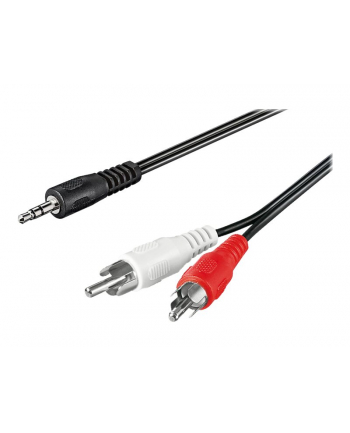 Goobay Przewód Adapter Jack 3,5Mm - 2 X Rca 3M (50196) nr 2