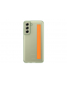 Samsung Slim Strap Cover do Galaxy S21 FE Oliwkowy (EF-XG990CMEGWW) - nr 1