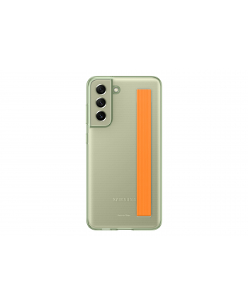 Samsung Slim Strap Cover do Galaxy S21 FE Oliwkowy (EF-XG990CMEGWW)