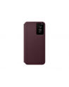 Samsung Smart Clear View Cover do Galaxy S22+ Burgundowy (EF-ZS906CEEGEE) - nr 1