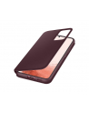 Samsung Smart Clear View Cover do Galaxy S22+ Burgundowy (EF-ZS906CEEGEE) - nr 4