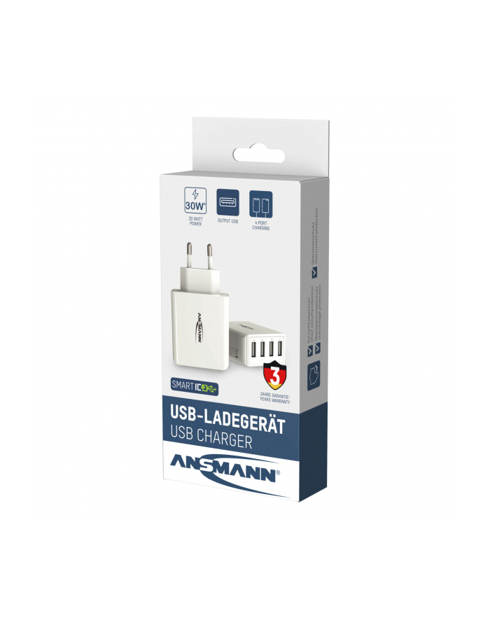 Ansmann Ładowarka HC430 4x USB-A 3 A (1001-0113) główny