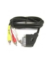 Premiumcord Kabel SCART - 3xCINCH M/M 1.5m in/out přepínač (PRC) - nr 3