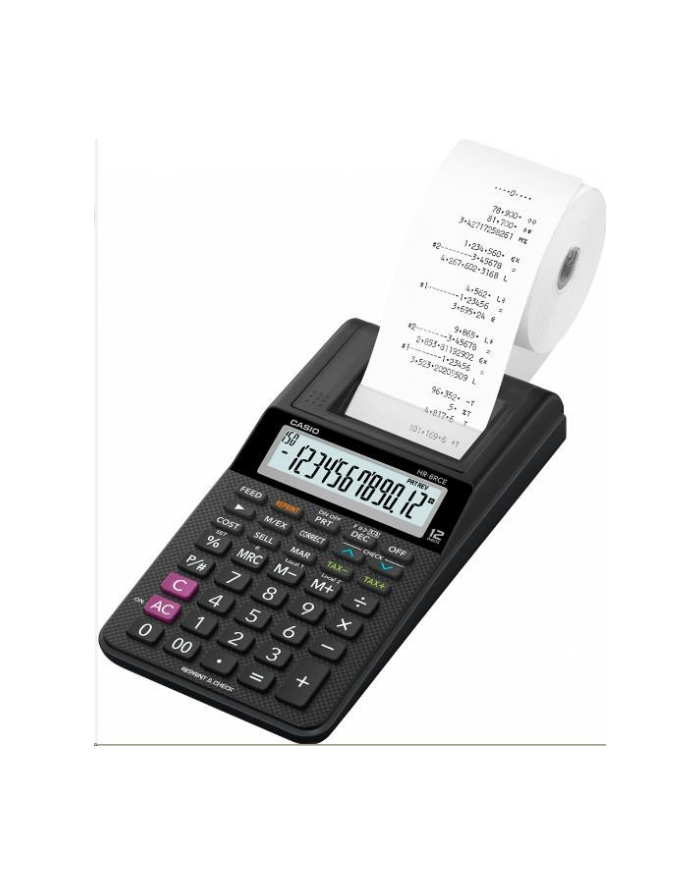 Kalkulator Casio Hr-8Rce Bk Box główny