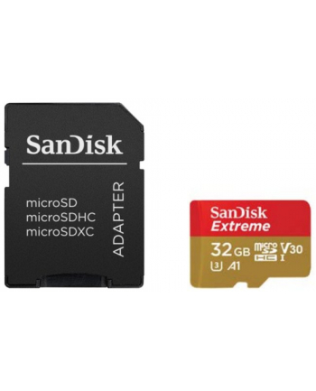 Sandisk microSDHC ActionSC 32GB 2x Extr.100MB SDSQXAF-032G-GN6AT