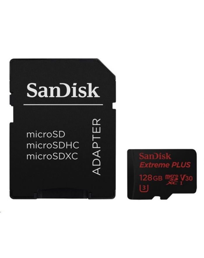 Sandisk microSDXC Extreme Plus 128GB UHS-I U3 (SDSQXBG-128G-GN6MA) główny