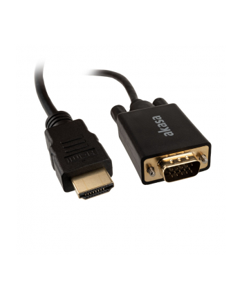 Akasa kabel HDMI na VGA, pozlacené konektory, 2m (AKA)