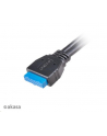 Akasa adaptér MB interní, USB 3.1 Gen2 internal adapter cable & dual Gen1 Type-A Ports, 50 cm (AKA) - nr 2