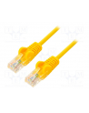LAN UTP CAT 6 - Yellow - 0.25m (4040849952494) - nr 1