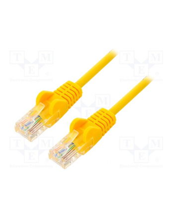 LAN UTP CAT 6 - Yellow - 0.25m (4040849952494)