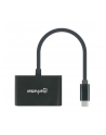 MANHATTAN MANHATTAN MANHATTAN ADAPTER USB USB-C - HDMI + USB-C CZARNY DARMOWA DOSTAWA OD 100 ZŁ (153416)  (153416) - nr 4