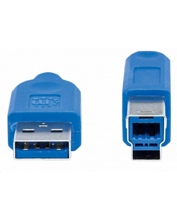 Manhattan USB 3.0 A M-USB 3.0 B Ż 0,5m (354301)