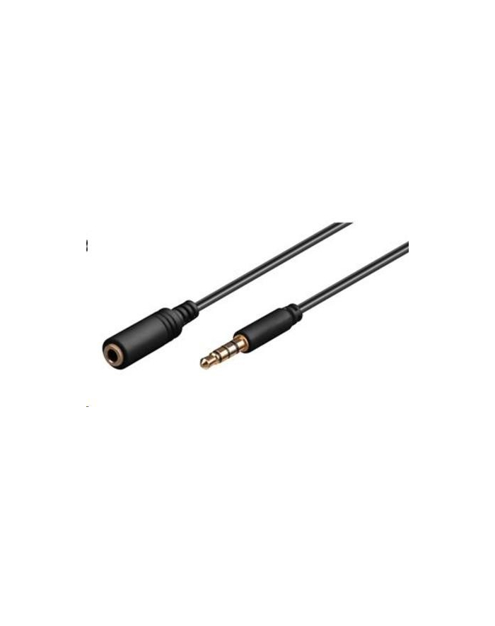 Premiumcord Kabel Jack 3,5mm 4 pinový M/F 3m pro Apple iPhone, iPad, iPod (PRC) główny