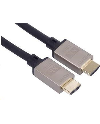 Premiumcord Kabel HDMI 2.1 High Speed + Ethernet kabel 8K@60Hz, 4K@120Hz, pozlacené konektory, 0.5m (PRC)