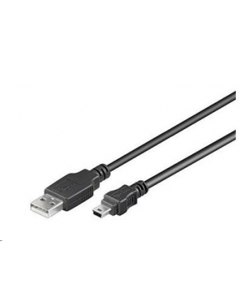 Premiumcord Kabel USB 2.0 A-Mini B (5pin) propojovací 0,2m (PRC)