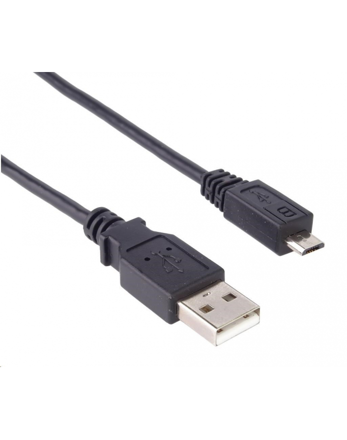 PremiumCord USB 2.0 A-Micro B M/M 2m czarny główny
