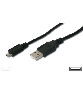 PremiumCord USB 2.0 A-Micro B M/M 2m czarny