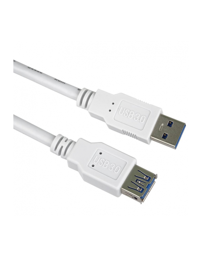 Premiumcord Prodlužovací kabel USB 3.0 Super-speed 5Gbps A-A, MF, 9pin, 0.5m, bílá (PRC) główny