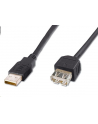 Premiumcord USB 2.0 kabel prodlužovací, A-A, 5m černá (PRC) - nr 1