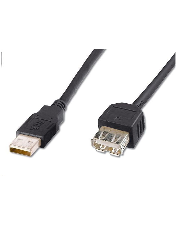 Premiumcord USB 2.0 kabel prodlužovací, A-A, 5m černá (PRC) główny