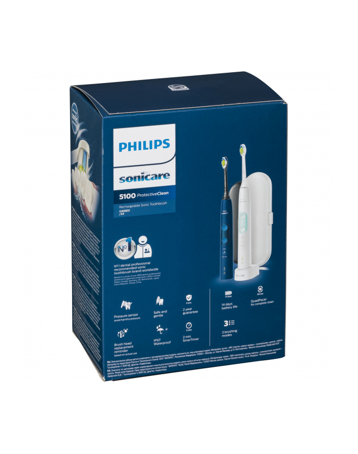 PHILIPS Sonicare ProtectiveClean Seria 5100 HX6851/34 główny