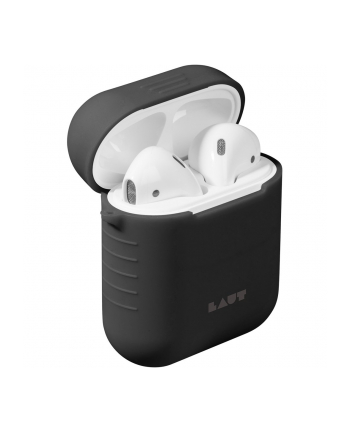 LAUT POD SLIM SILICON CASE FOR AIRPODS CHARCOAL