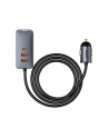 Baseus Share Togheter Ładowarka samochodowa z rozgałęźnikiem 4x USB USB-C 120W Powe Delivery Quick Charge 4.0 - nr 2