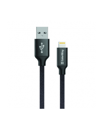 Colorway Apple Lightning - USB 1 m Czarny (CWCBUL004BK)