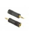 Adapter stereo Jack męski 3.5mm do Jack żeński 6.35mm Gembird - nr 1