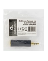 Adapter stereo Jack męski 3.5mm do Jack żeński 6.35mm Gembird - nr 2