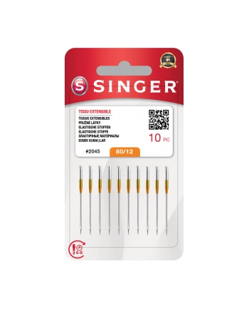 Singer Needle, 2045 Sz12 Blst W/10
