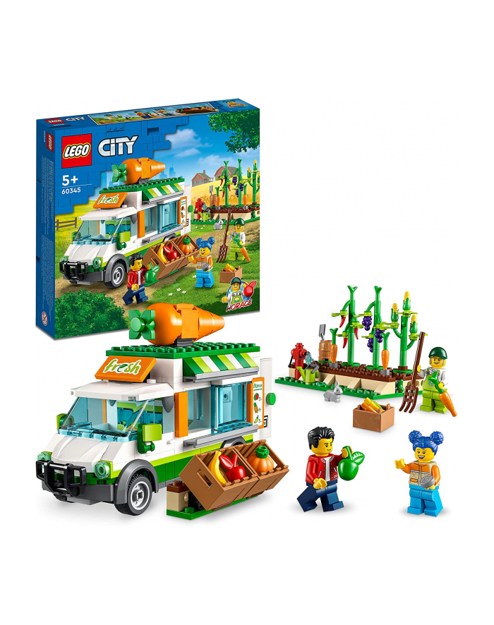 LEGO 60345 LEGO City Furgonetka farmera p4 główny