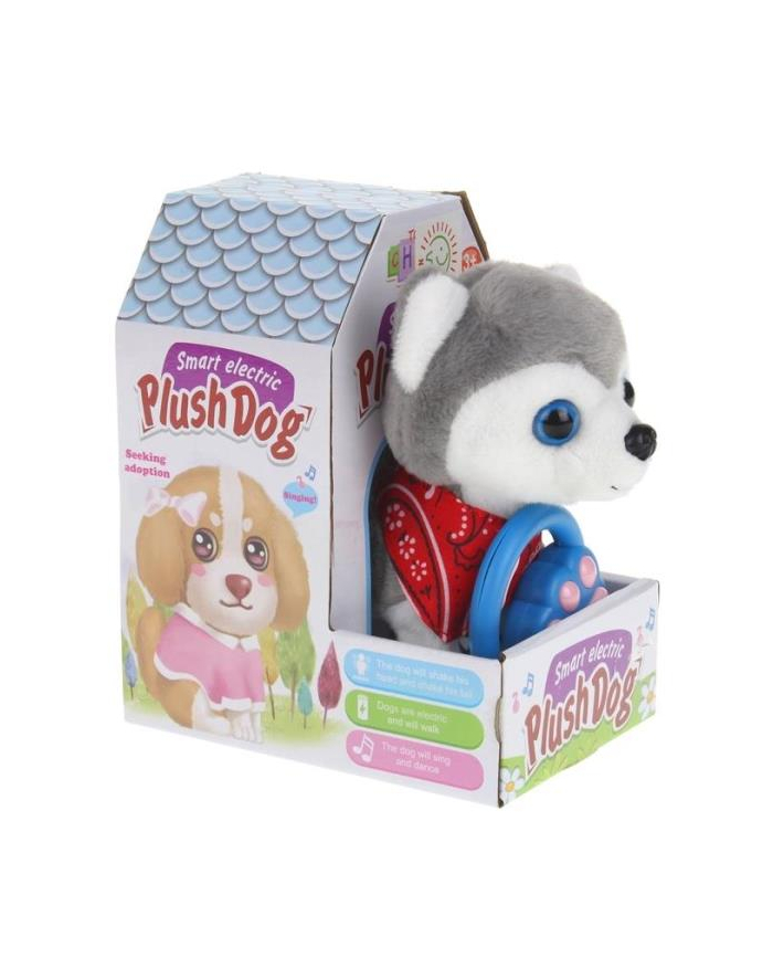 inni Piesek interaktywny Husky chodzący na smyczy 516507 główny
