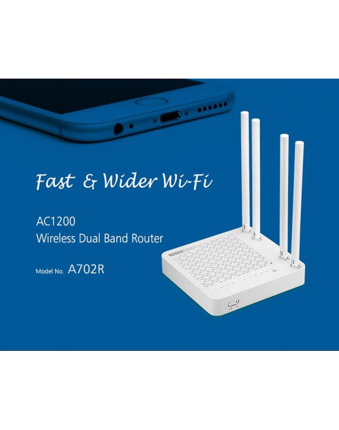 totolink Router WiFi  A702R główny
