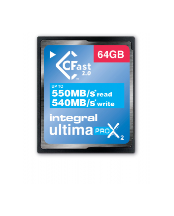 Integral UltimaPro X2 CFast 2.0 550/540MB 64GB
