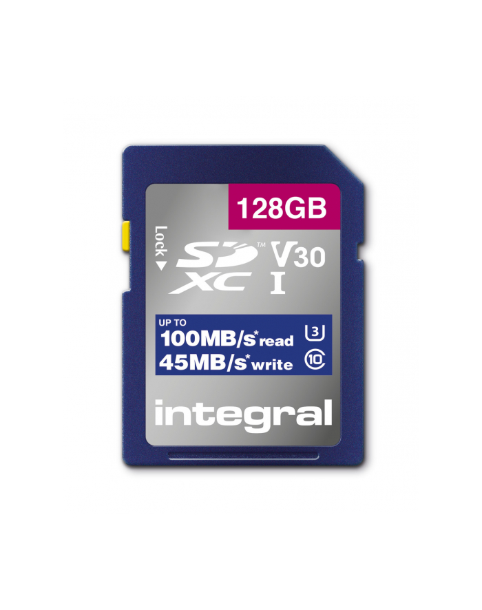 Integral High Speed SDXC 128GB V30 UHS-I U3 główny