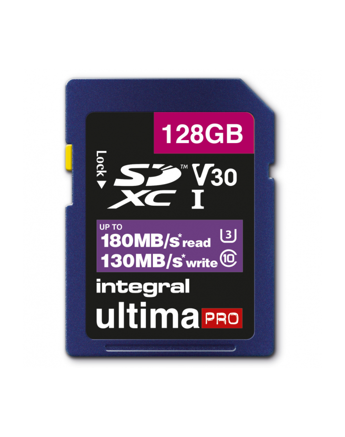 Integral Professional High Speed 128GB V30 UHS-I główny