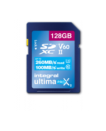 Integral UltimaProX2 Sdxc 260/100 Uhs-ii V60 128GB
