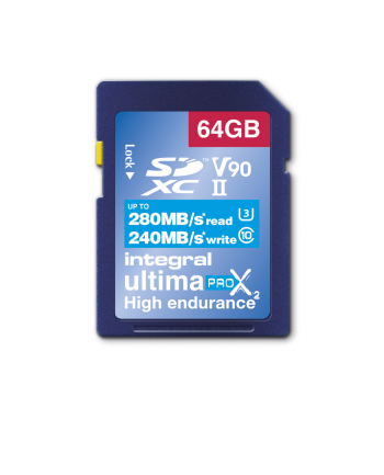 Integral UltimaPro X2 Sdxc 280/240 Uhs-ii V90 64GB