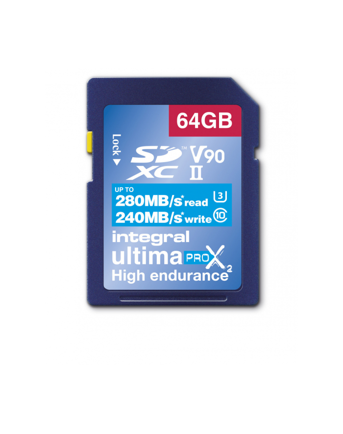 Integral UltimaPro X2 Sdxc 280/240 Uhs-ii V90 64GB główny