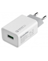 COLORWAY AC CHARGER 1XUSB QUICK CHARGE WHITE, 1 M, 100-240 V, 18 W - nr 5